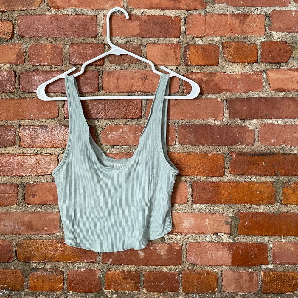 BDG Dusty teal tank top